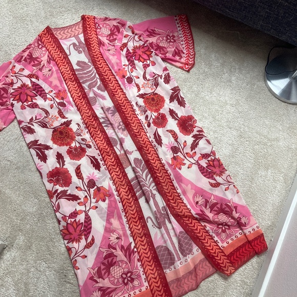 Colorful Coverup or Lounging Robe - Picture 2 of 3